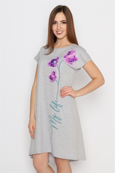 Платье женское MARGO, "Триумф", хлопок, с цветочным принтом - фото 759378