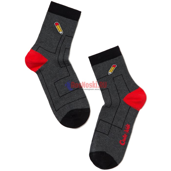 5С-11СП-397 Носки детские CONTE-KIDS, "Tip-Top", хлопок, "карандаши" - фото 759904