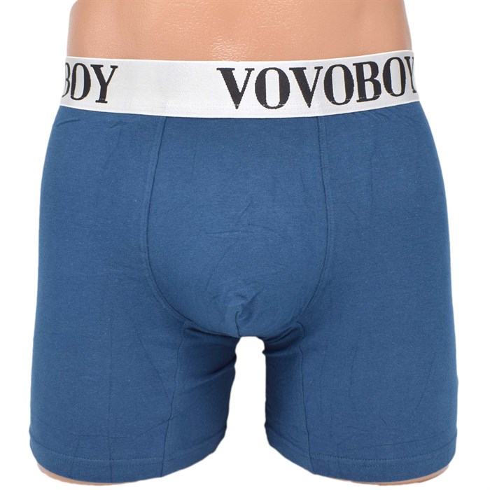 YF96099 Трусы мужские VOVOBOY, боксеры, хлопок, широкая резинка, удлиненная ножка - фото 765585