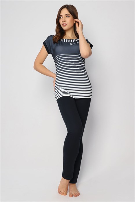 Комплект женский MARGO, "Штиль", брюки с футболкой - фото 776133