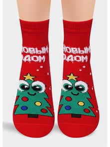 {{photo.Alt || photo.Description || 'Д2256 Носки женские CLEVER, хлопок, с новогодним рисунком &quot;Елочка&quot;'}}
