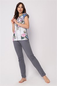 {{photo.Alt || photo.Description || 'Комплект женский MARGO, &quot;Фиеста&quot;, брюки с футболкой'}}