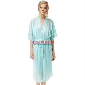 {{photo.Alt || photo.Description || '8603 Халат женский MARBIN LINGERIE, кружево на рукаве, ниже колена'}}