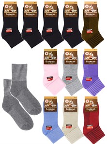 {{photo.Alt || photo.Description || '6024-5 Носки женские БАЙВЭЙ, медицинские, хлопок, ослабленная резинка'}}