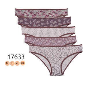 {{photo.Alt || photo.Description || '17633 Комплект женских трусов NICOLETTA, слипы, хлопок, с рисунком'}}