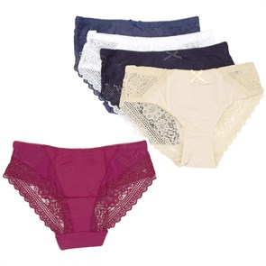 {{photo.Alt || photo.Description || '6006 Трусы женские AWJMOIEPLY, слипы, хлопок с вискозой, кружевные'}}