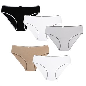 {{photo.Alt || photo.Description || '124248-32 Комплект женских трусов NICOLETTA, слипы, хлопок, однотонные'}}