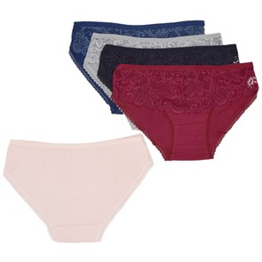 {{photo.Alt || photo.Description || '6909 Комплект женских трусов, слипы, хлопок, с кружевом, однотонные'}}