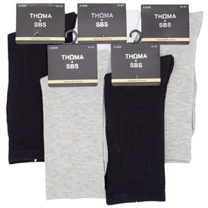 {{photo.Alt || photo.Description || 'А3029 Набор носков мужских THOMA, хлопок, однотонные, высокие'}}