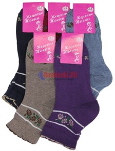 {{photo.Alt || photo.Description || 'В 05 Носки женские ТИЛИ, лён, с рисунком'}}