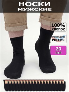 {{photo.Alt || photo.Description || 'Д-5н Носки мужские КАРАВАН, "Хлопок 100%", однотонные, гладкие'}}