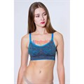 BR7039 Топ женский BLUE ROSE, полиамид, спортивный, с чашками - фото 212758