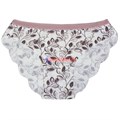 83074 Комплект женских трусов NICOLETTA, слипы, хлопок, с рисунком, бесшовные - фото 213112