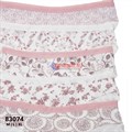 83074 Комплект женских трусов NICOLETTA, слипы, хлопок, с рисунком, бесшовные - фото 213113