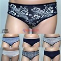 24785 Набор женских трусов NICOLETTA, слипы, хлопок, с рисунком, неделька - фото 213155