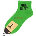 YT6300н Носки женские ТУРКАН, хлопок, короткие, с прикольными надписями - фото 213403 YT6300н Носки женские ТУРКАН, хлопок, короткие, с прикольными надписями - фото 213403
