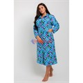 Халат женский SHPULKA, "Марго", фланелевый, хлопок, с рисунком - фото 244352 Халат женский SHPULKA, "Марго", фланелевый, хлопок, с рисунком - фото 244352