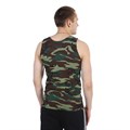 Майка мужская, хлопок, камуфляж, на бретелях, "Флора" - фото 345663