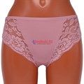 001 Комплект женских трусов, слипы, хлопок, кружево по бокам - фото 378347