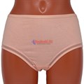 8136 Комплект женских трусов, хлопок, однотонные, большие размеры - фото 378404