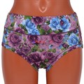 9208 Комплект женских трусов, бамбук, цветочный рисунок, большие размеры - фото 378410