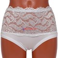 0101 Комплект женских трусов, хлопок, кружевные, большие размеры - фото 378429