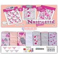13947 Набор женских трусов NICOLETTA, слипы, хлопок, с рисунком, неделька - фото 378561