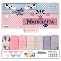 724014 Набор женских трусов NICOLETTA, слипы, хлопок, с рисунком, неделька - фото 380662