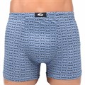 M8632 Трусы мужские MINGLI, боксеры, хлопок с бамбуком, с рисунком - фото 380760