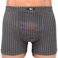 M7691 Трусы мужские MINGLI, боксеры, хлопок с бамбуком, с рисунком - фото 383929
