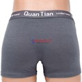 661 Трусы мужские QUAN TIAN, боксеры, хлопок, однотонные - фото 383935