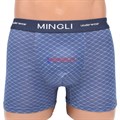 M7032 Трусы мужские MINGLI, боксеры, хлопок с бамбуком, с рисунком - фото 384789