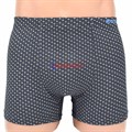 M7700 Трусы мужские MINGLI, боксеры, хлопок с бамбуком, с рисунком - фото 384793