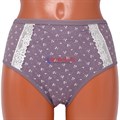 8925н Комплект женских трусов, слипы, хлопок, с рисунком - фото 385467
