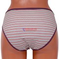 М7008 Комплект женских трусов, хлопок, в полоску, большие размеры - фото 385496
