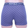 7706 Трусы мужские MINGLI, боксеры, хлопок, с рисунком - фото 756945