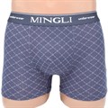 7706 Трусы мужские MINGLI, боксеры, хлопок, с рисунком - фото 756947