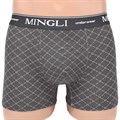 7706 Трусы мужские MINGLI, боксеры, хлопок, с рисунком - фото 756948