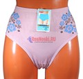 Трусы женские, хлопок, слипы, с рисунком, большие размеры - фото 760977