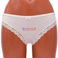 63885 Комплект женских трусов NICOLETTA, слипы, однотонные, кружево по ножке - фото 761209