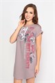Платье женское MARGO, "Bon", футер, прямое, с принтом - фото 761881