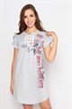 Платье женское MARGO, "Bon", футер, прямое, с принтом - фото 761887