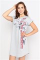 Платье женское MARGO, "Bon", футер, прямое, с принтом - фото 761890