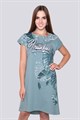 Платье женское MARGO, "Монстеры", хлопок, с принтом - фото 761911 Платье женское MARGO, "Монстеры", хлопок, с принтом - фото 761911