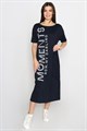 Платье женское MARGO, "Now", хлопок, сбоку на завязке, с принтом - фото 761919