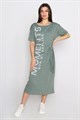 Платье женское MARGO, "Now", хлопок, сбоку на завязке, с принтом - фото 761925