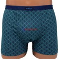 8122 Трусы мужские IN.INCONT, боксеры, хлопок, широкая резинка, мелкий рисунок - фото 762304