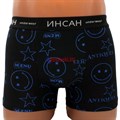 18217 Трусы мужские ИНСАН, боксеры, хлопок с бамбуком, с рисунком - фото 762308