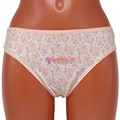 163602 Комплект женских трусов NICOLETTA, слипы, хлопок, кружевные сзади - фото 762339