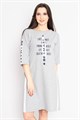 Платье женское MARGO, "Smart", футер, с принтом - фото 762884